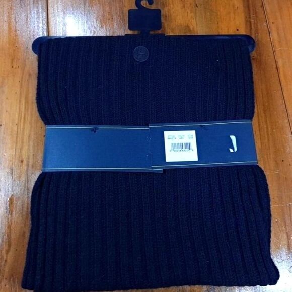 Polo Ralph Lauren Men's Navy Blue Scarf and Hat Set - Picture 3 of 4